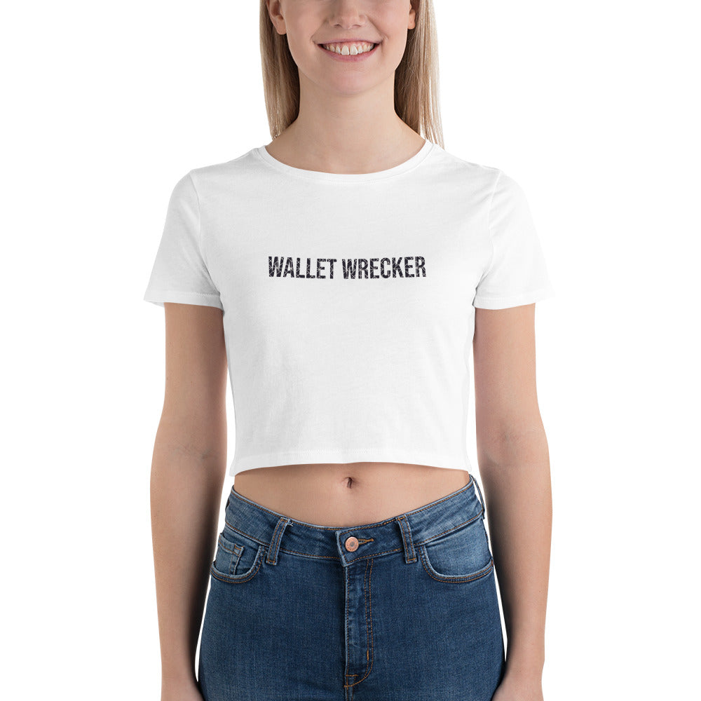Wallet Wrecker - White - 2023 - 1 - Lady Crop Top