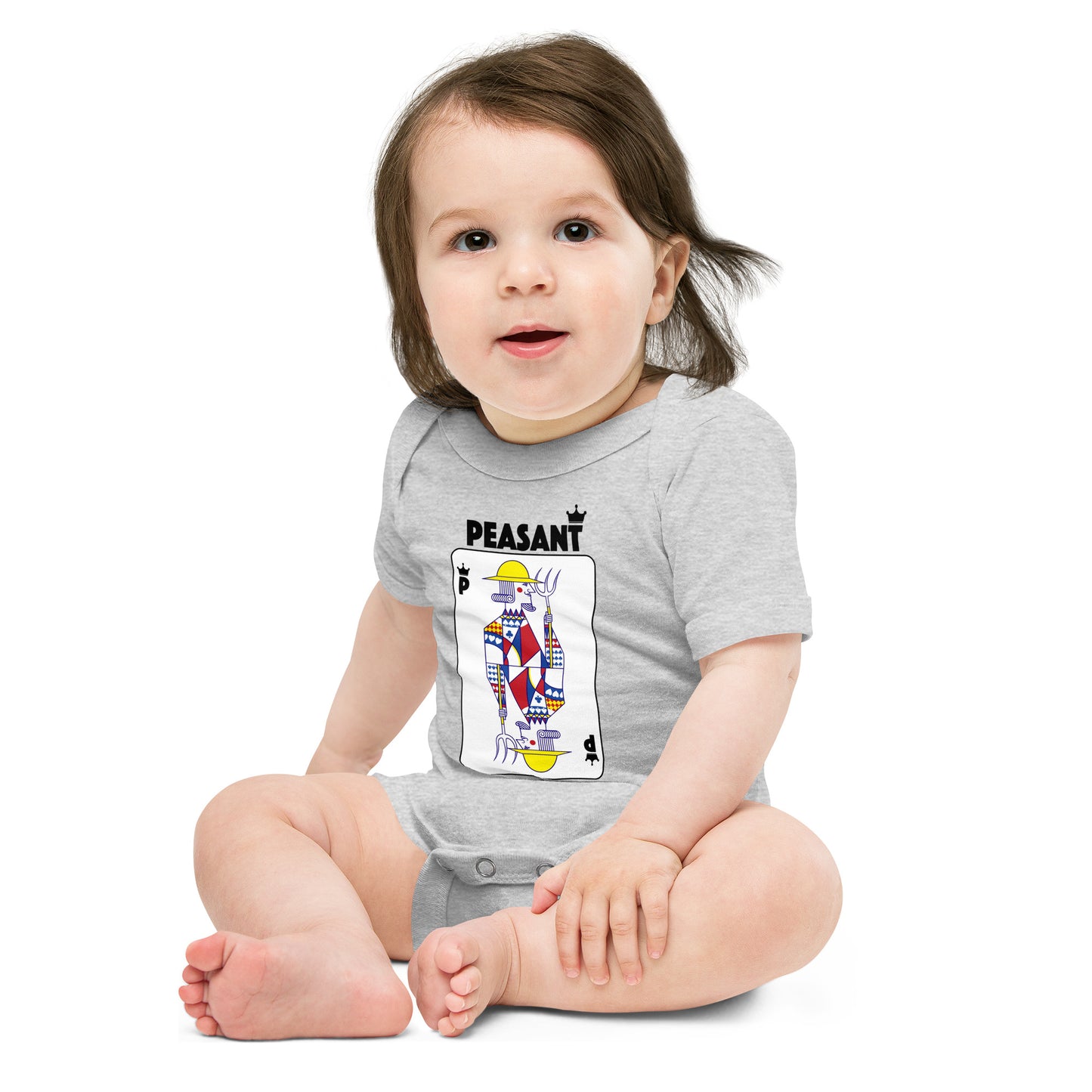 Peasant P Card - 2023 - 1 - Baby Onesie