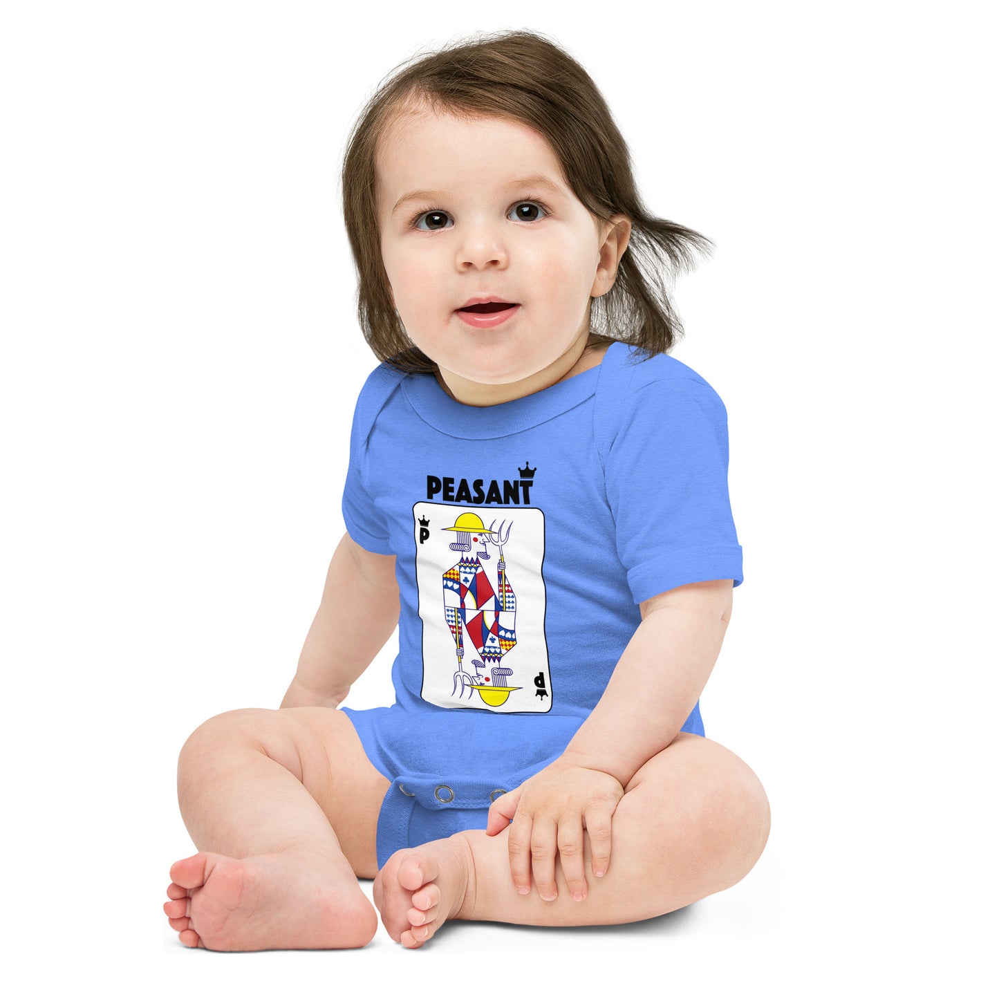 Peasant P Card - 2023 - 1 - Baby Onesie
