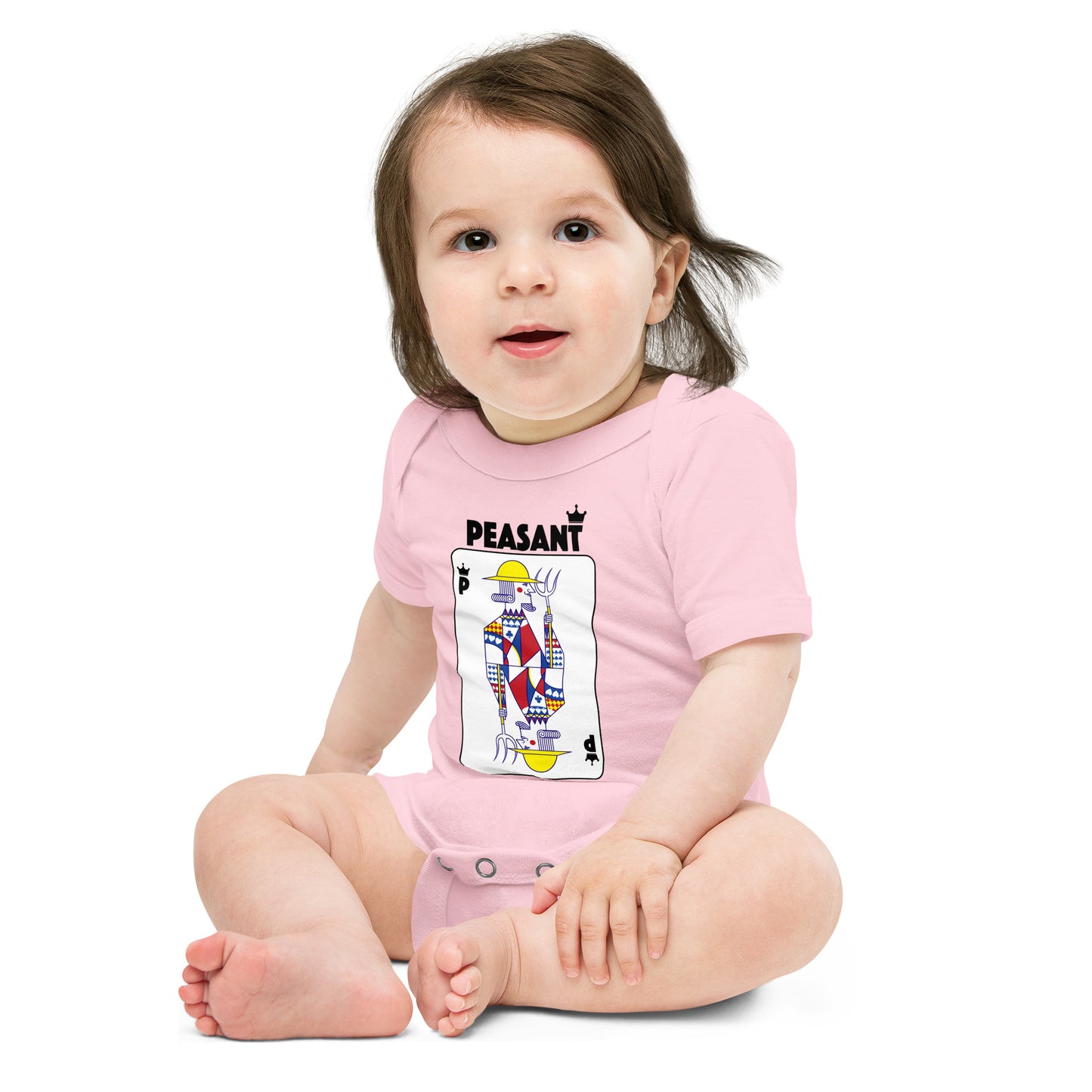 Peasant P Card - 2023 - 1 - Baby Onesie