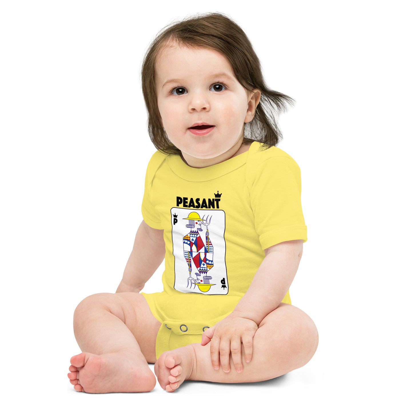 Peasant P Card - 2023 - 1 - Baby Onesie